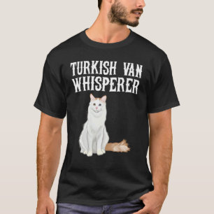 Türkisch Van Flüsterer Lustiges Katzenliebhaber-Ge T-Shirt
