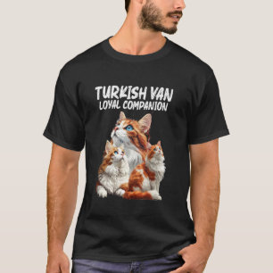 Türkisch Van Katze Besitzer TREUER BEGLEITER Vinta T-Shirt