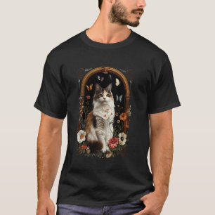 Türkisch Van Katze Blume T-Shirt
