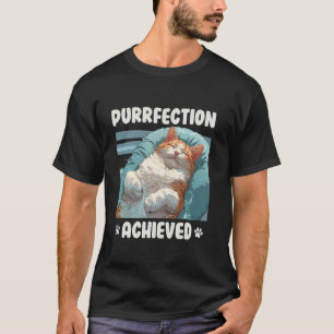 Türkisch Van Katzenbesitzer PURRFEKTION ERREICHT L T-Shirt