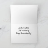 TÜRKISCH VAN SAGT IHNEN "GLÜCKLICHER ABSCHLUSS TAG KARTE (Innenseite)