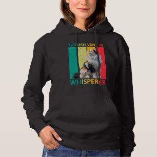 TÜRKISCH VAN WHISPERCat Vater Vintag Hoodie