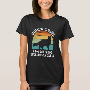 Türkisch Van ZUHAUSE WO MEY TURKISH VAN IST Vintag T-Shirt