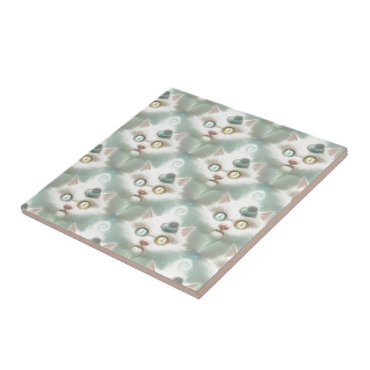 Türkische Angora Fliese (Seite)