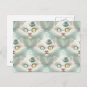 Türkische Angora Postkarte (Vorne/Hinten)