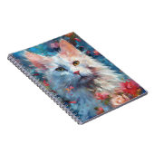 Türkische Angorakatze Notizblock (Rechte Seite)