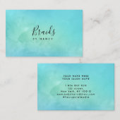 Türkische Aquakultur-Visitenkarte Visitenkarte (Vorne/Hinten)