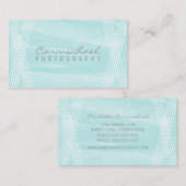 Türkische Aquarell Deko Business Card Visitenkarte (Vorne/Hinten)