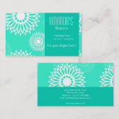 Türkische Blume im Sommer Visitenkarte (Vorne/Hinten)
