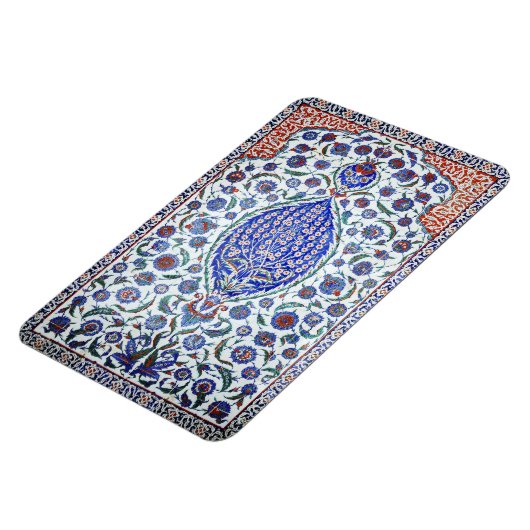 Türkische Blumenfliesen Magnet (Linke Seite)