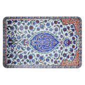 Türkische Blumenfliesen Magnet (Horizontal)