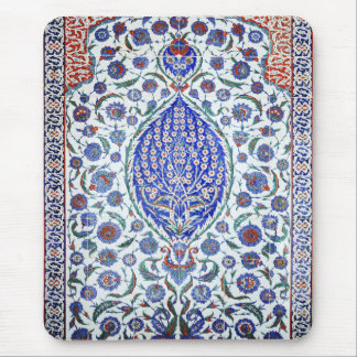 Türkische Blumenfliesen Mousepad