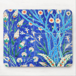 Türkische Blumenfliesen Mousepad