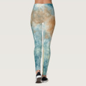 Türkische Cloud Art Leggings (Rückseite)