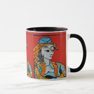 TÜRKISCHE DAME TASSE