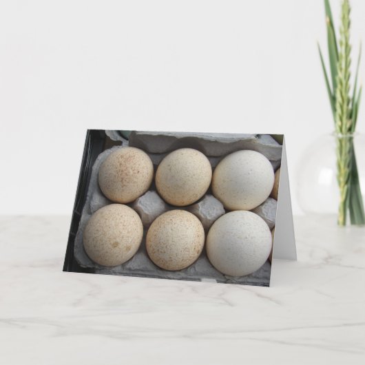 Türkische Eier Karte (Vorderseite)