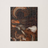 Türkische Enten 1 Taube Erntedank Puzzle (Vertikal)