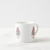 Türkische Espressoschale Espressotasse (Vorderseite Rechts)