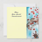 TÜRKISCHE FAIRE TALE, hellrot-blau-weiß Ankündigung (Rückseite)