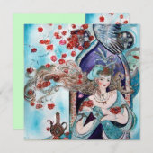 TÜRKISCHE FAIRE TALE, leuchtend rot grün Ankündigung (Vorne/Hinten)