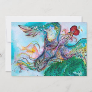 TÜRKISCHE FAIRE TALE / PHOENIX MIT APPLE, blau Ankündigung