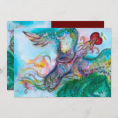 TÜRKISCHE FAIRE TALE / PHOENIX MIT APPLE, rot Ankündigung (Vorne/Hinten)