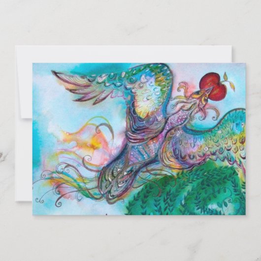 TÜRKISCHE FAIRE TALE / PHOENIX MIT APPLE, schwarz Ankündigung (Vorderseite)