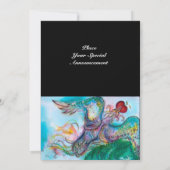 TÜRKISCHE FAIRE TALE / PHOENIX MIT APPLE, schwarz Ankündigung (Rückseite)