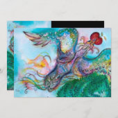 TÜRKISCHE FAIRE TALE / PHOENIX MIT APPLE, schwarz Ankündigung (Vorne/Hinten)