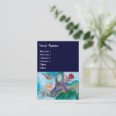 TÜRKISCHE FAIRY TALE / Fliegender Phönix mit Apple Visitenkarte (Stehend Vorderseite)