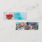 TÜRKISCHE FAIRY TALE Orientalische Schönheit, Mode Mini Visitenkarte (Vorne/Hinten)