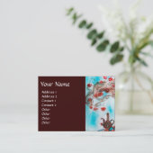 TÜRKISCHE FAIRY TALE Orientalische Schönheit, Mode Visitenkarte (Stehend Vorderseite)