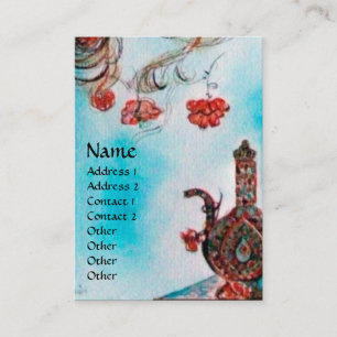 TÜRKISCHE FAIRY TALE Orientalische Schönheit, Mode Visitenkarte