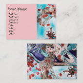 TÜRKISCHE FAIRY TALE Orientalische Schönheit, Mode Visitenkarte (Vorne/Hinten)