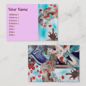 TÜRKISCHE FAIRY TALE Orientalische Schönheit, Mode Visitenkarte (Vorne/Hinten)