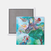 TÜRKISCHE FAIRY TALE / PHOENIX UND ARCHER MAGNET (Vorderseite/Rückseite)