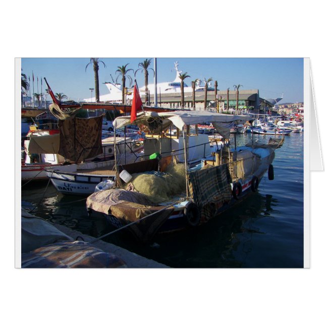 Türkische Fischerboote (Vorderseite (Horizontal))