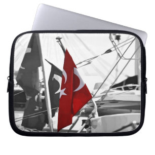 Türkische Flagge - Al Sancak Laptopschutzhülle