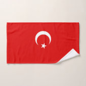 Türkische Flagge Badhandtuch Set (Handtuch)