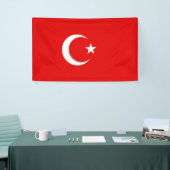 Türkische Flagge Banner (Messeveranstaltung)