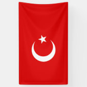 Türkische Flagge Banner (Vertikal)