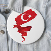 Türkische Flagge Button (Beispiel)