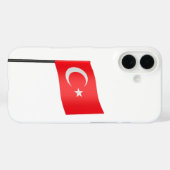 Türkische Flagge Case-Mate iPhone Hülle (Rückseite (Horizontal))