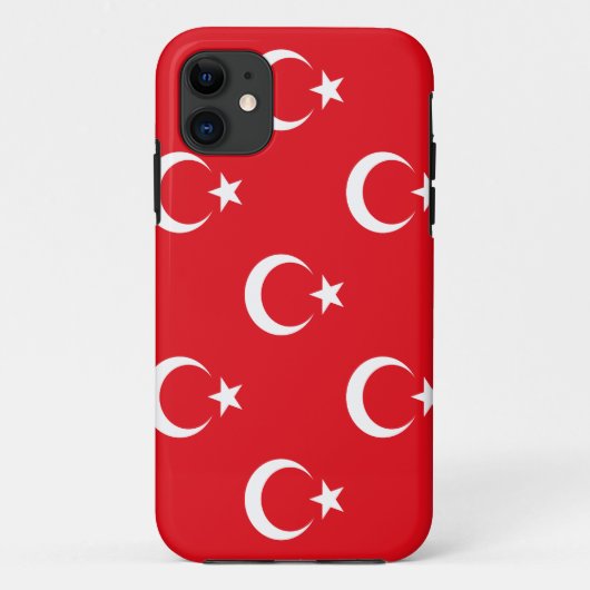 Türkische Flagge Case-Mate iPhone Hülle (Rückseite)