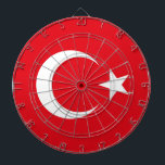Türkische Flagge Dartscheibe<br><div class="desc">Türkisches Flag Dart Board</div>