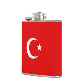 Türkische Flagge Flachmann (Links)