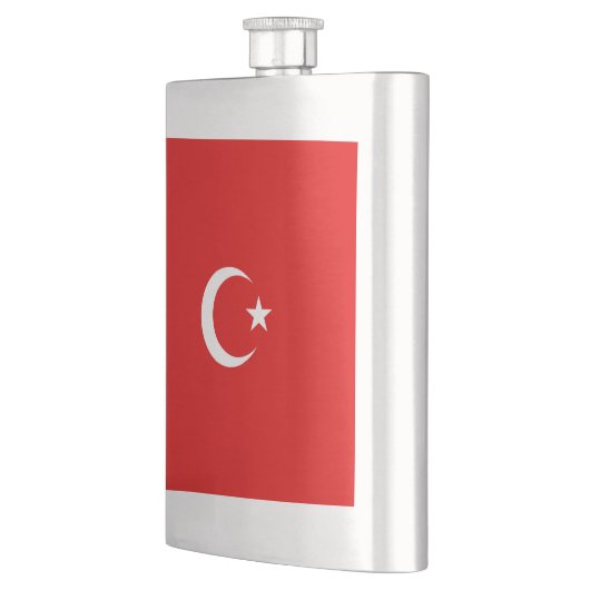 Türkische Flagge Flachmann (Links)