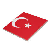 Türkische Flagge Fliese (Seite)