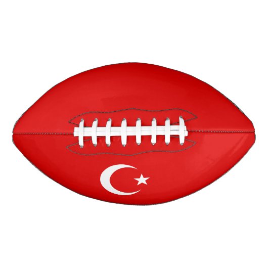 Türkische Flagge Football (Vorderseite)