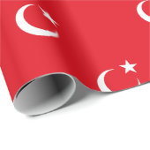 Türkische Flagge Geschenkpapier (Rolleneckpunkt)